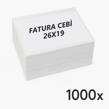 Evrak Cebi 26x19 1000 Adet