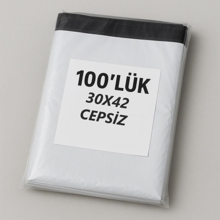 30x42 Kargo Poşeti Cepsiz 100 Adet