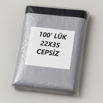22x35 Kargo Poşeti Cepsiz 100 Adet