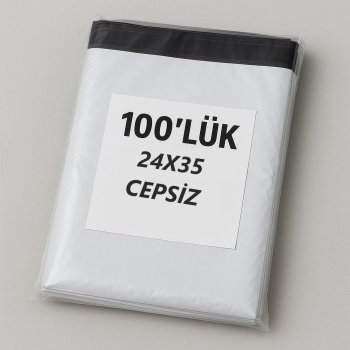 24x35 Kargo Poşeti Cepsiz 100 Adet
